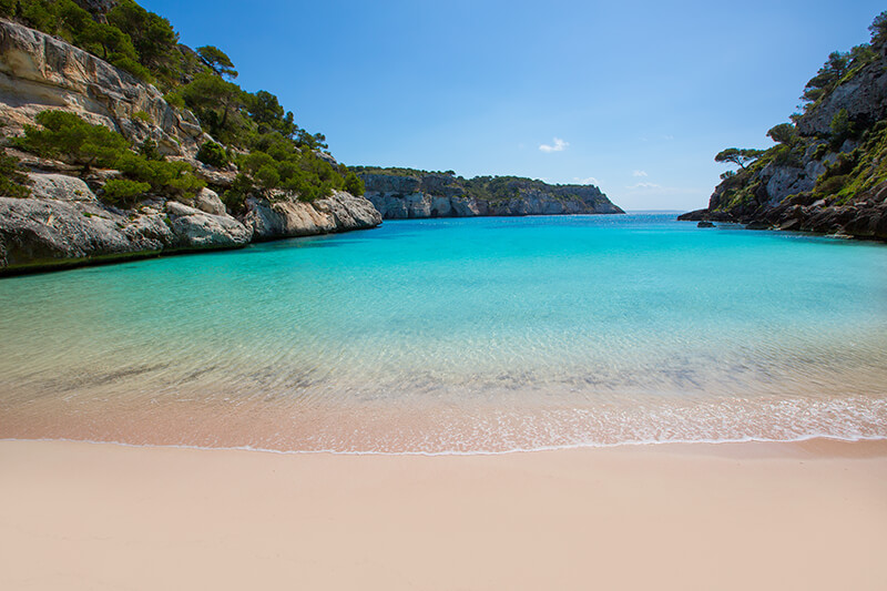 playa menorca